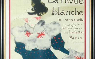Toulouse-Lautrec After La Revue Blanche Lithograph