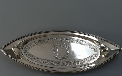 Tray - .925 silver - Timothy Renou - London - 1798 - England - Late 18th century