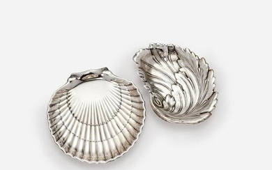 Two Decorative Sterling Dishes, 8.99 ozt