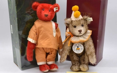 Two Steiff Germany teddy bears, 420023 'Steiff Club 1993', 406195 'Alfonzo 1908', boxed