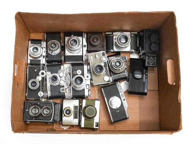 Various Cameras including Mercury II, Argus C3, Argus C4,...