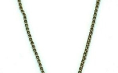 Victorian 14K Yellow Gold Chain Necklace and Maison