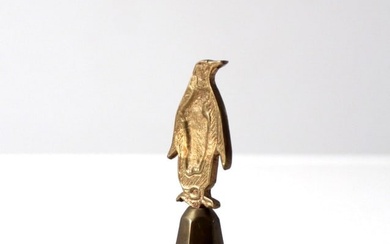 Vintage Brass Penguin