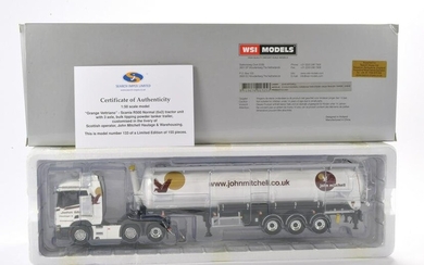 WSI Collectibles 1/50 high detail model truck issue comprising No. 02-2551 Scania R Normal I CR2ON