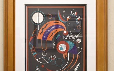 Wassily Kandinsky Comets 1938 lithograph