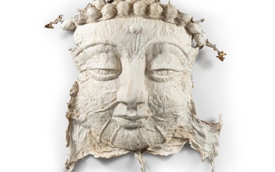 Zhang Huan Cowskin Buddha Face no. 12