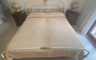 crochet bedspread 240 x 280 cm - Cotton - Second half 20th century
