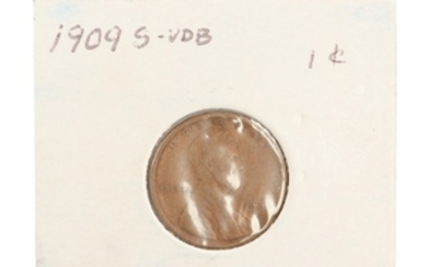 Key Date 1909-S VDB Lincoln Wheat Cent