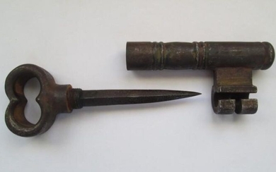 key knife (1) - Iron (cast/wrought) - Late 18th century