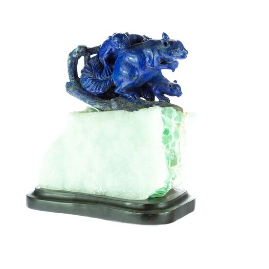 lapis lazuli animal - 19×15×9 cm - 3.5 kg - (1)