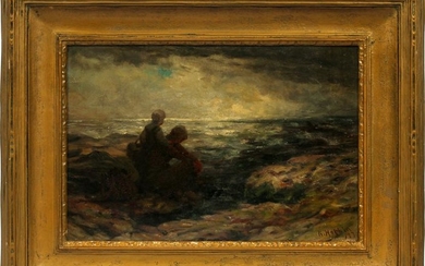 ROBERT HOPKIN OIL ON CANVAS, 1897