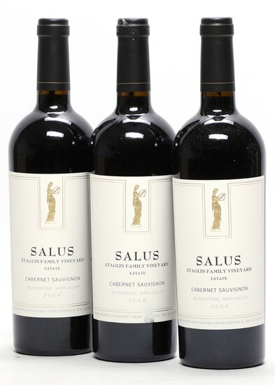 12 bts. Cabernet Sauvignon, Salus, Staglin Family Vineyard, Napa Valley 2006 A (hf/in).