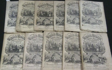 1851 MERRY'S MUSEUM AND PARLEY'S PLAYMATE MAGAZINE LOT