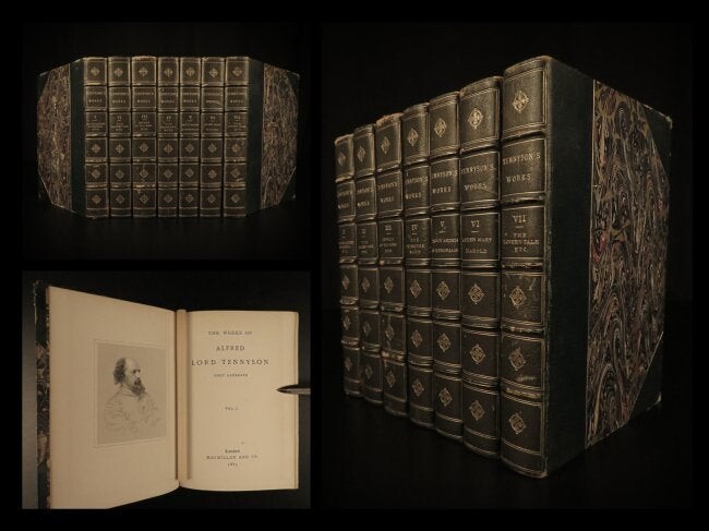 1884 Lord Alfred Tennyson Works Idylls of King Arthur