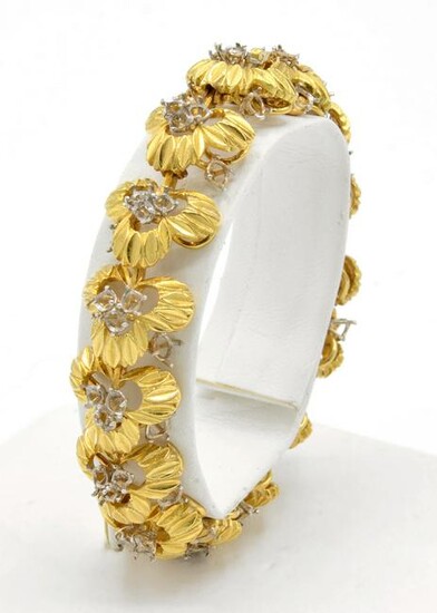 18K Gold hand-crafted bracelet