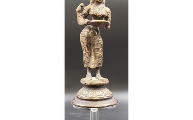 19th C Thai Fragment & Indian Bronze Parvati
