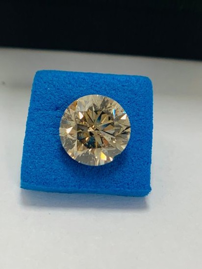 2.65ct loose brilliant cut diamond,M colour i1 clarity,tested...