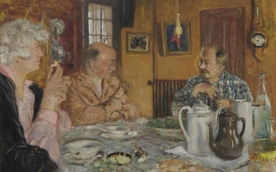 Edouard Vuillard (1868-1940), Le petit-déjeuner à Pont-l'Evêque