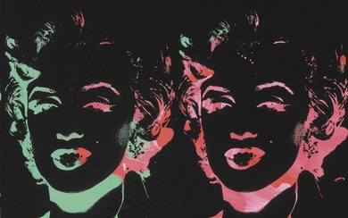 Andy Warhol (1928-1987), Two Multicolored Marilyns (Reversal Series)