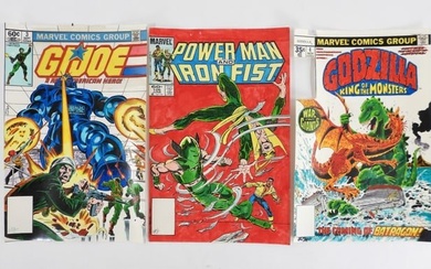 3PC Marvel Comics Bronze Age Cover Color Guides