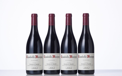 4 Bouteilles CHAMBOLLE-MUSIGNY Année : 2018 Appellation : Domaine Georges Roumier