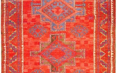 4 x 6 Antique Persian Kazak Rug