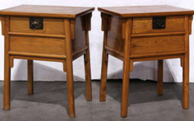 Two Chinese Side Tables