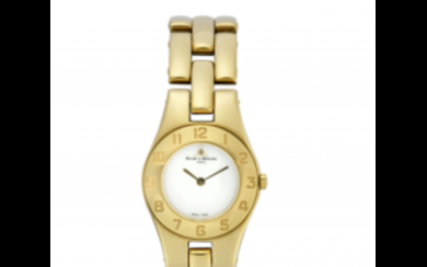 BAUME & MERCIER Lady's wristwatch gold plated 1990s Dial...