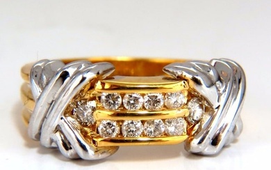 .50ct "X" Channel Diamonds ring 14kt
