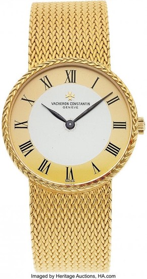 55172: Vacheron Constantin Gentleman's Gold Watch Case