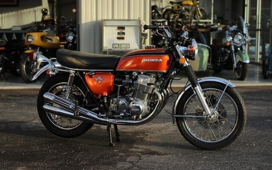 1972 Honda CB750, Frame no. CB750-2012148 Engine no. CB750E-2019838
