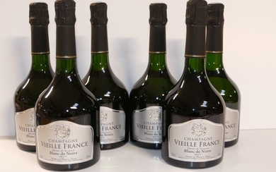 6 Btles Champagne Charles de Cazanove Cuvée Vieille...