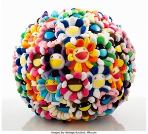 66072: Takashi Murakami (Japanese, b. 1962) Flower Ball