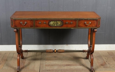 Adams Style Sofa Table with Wanamaker Label