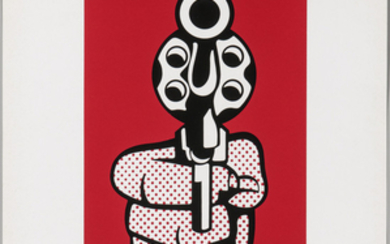 After Roy Lichtenstein (American, 1923-1997) Pistol