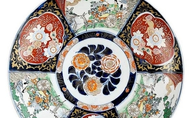 Chinese Imari Porcelain Charger
