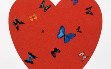 Damien Hirst, All You Need is Love Love Love