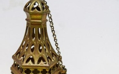 Details about Older Brass Antique Church Censer