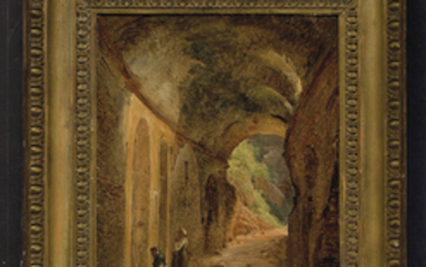 FRANÇOIS MARIUS GRANET (AIX-EN-PROVENCE 1775 - 1849), L'interieur du Colisée