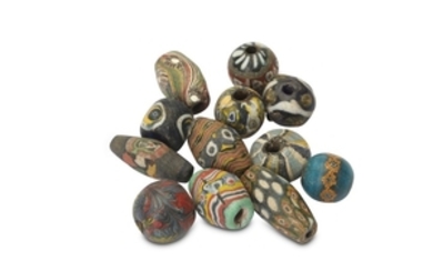 A GROUP OF MOSAIC BEADS Roman Period and...