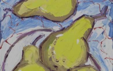 Judy Rifka "Untitled (Pears)" oil on linen