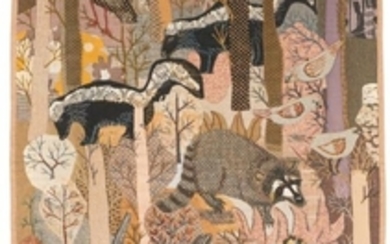 Martha Mood (1908-1972), "First Family", tapestry
