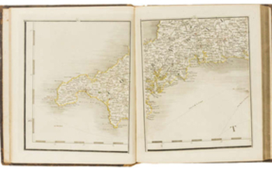 Nelson & Bronté (William Nelson, first Earl Nelson, second Duke of Bronté, Anglican clergyman and older brother of Horatio Nelson, first Viscount Nelson 1757-1835).- Britain.- Cary (John, publisher) Cary's New Map of England and Wales with Part of...