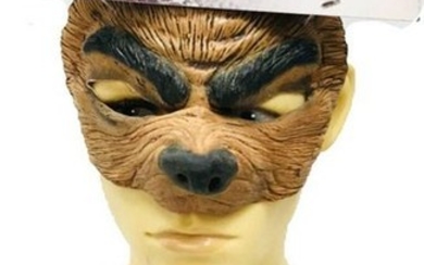 NOS - Ghoulish Productions - Wolf Mask - Halloween