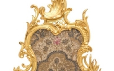 A Rococo Style Gilt Bronze Frame