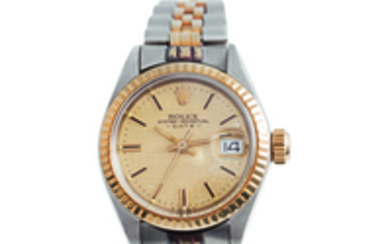 ROLEX LADY DATEJUSTE STEEL AND GOLD