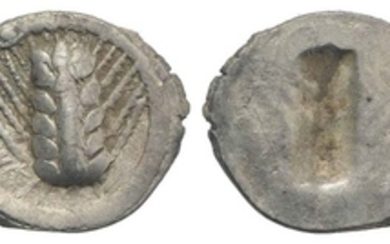 Southern Lucania, Metapontion, c. 540-510 BC. AR Obol (9mm, 0.31g,...