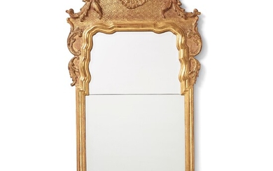 A North European late Baroque mirror, first part of the 18th century.