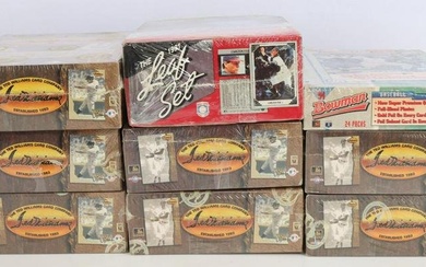 9 BOXES OF UNOPENED BASEBALL CARDS TED WILLIAMS