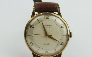 9ct Gold Rotary Wristwatch c1960